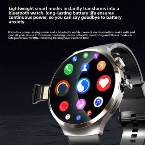 The new CY-S13 dual-system smartwatch features a 1.98-inch AMOLED screen, 5G SIM